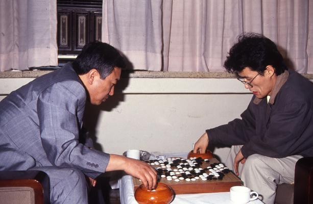 김좌기-양재호.23기 명인전 도전자결정전 2국.1992